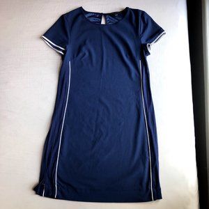 French Connection Blue Shift Dress